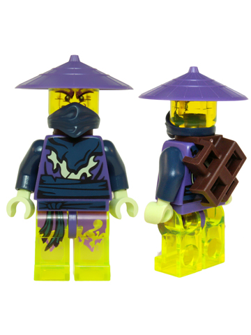 LEGO Minifigure-Ghost Warrior Cowler - Scabbard (70736)-Ninjago-NJO156-Creative Brick Builders